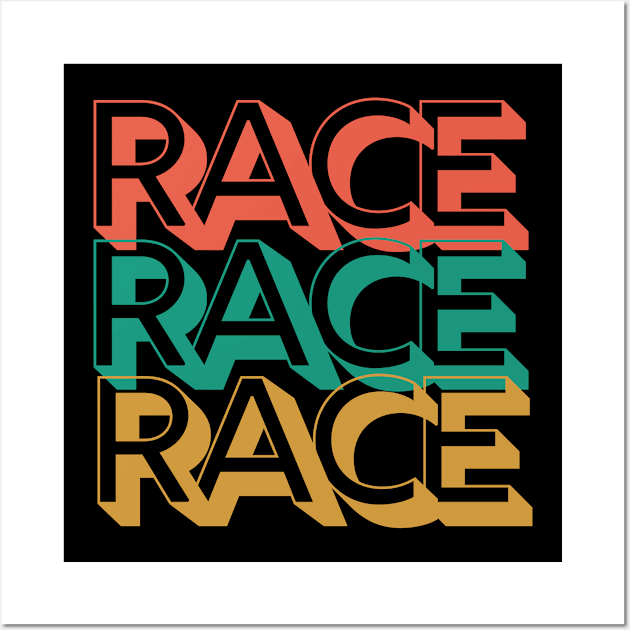 Retro Race Wall Art by Rev Store